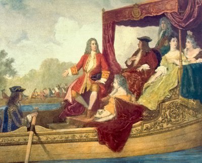 George Frideric Handel with King George by Edouard Jean Conrad Hamman